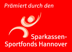 Prämiert durch den Sparkassen-Sportfonds Hannover